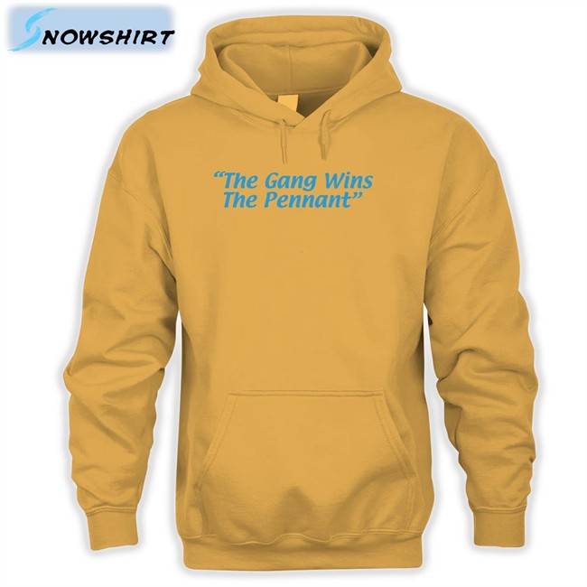 Breakingt The Gang Wins The Pennant Shirts