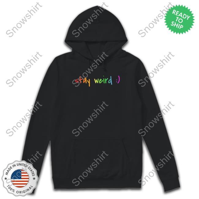 Official Colorful Stay Weird Shirts Kendrick Curry Colorful Stay Weird Shirt