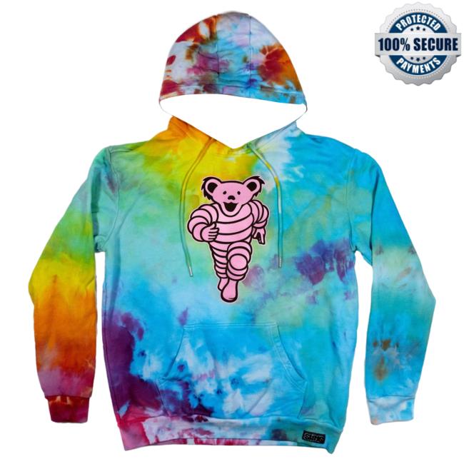 Official Slinger Apparel Store Shop Lot Guru Hood Pink Blue Skies With A Hint Of Rainbow