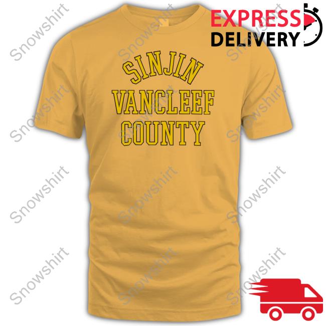 Sinjin Vancleef Coubty Tee Shirt