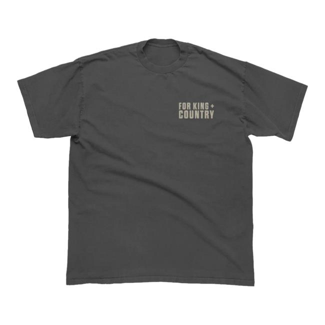 Official For King And Country Desert T Shirts