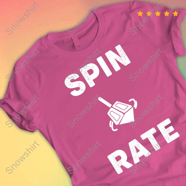 Official Spin Rate Israel Baseball T Shirts Spin Rate Israel Baseball T Shirts