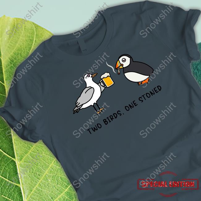 Two Birds One Stoned Crewneck Sweatshirt