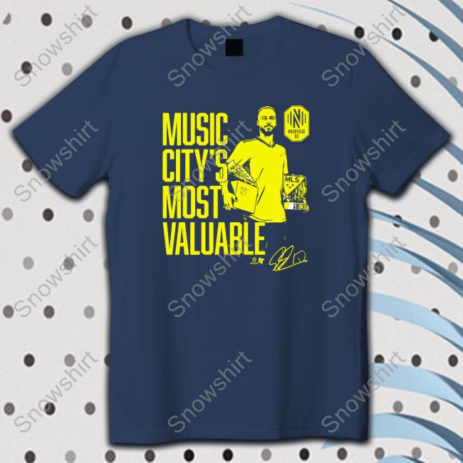 Official Hany Mukhtar Music City's Most Valuable T-Shirt Black
