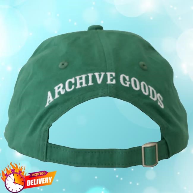 Official Smii7y Merch Archive Goods Signature Hat Green