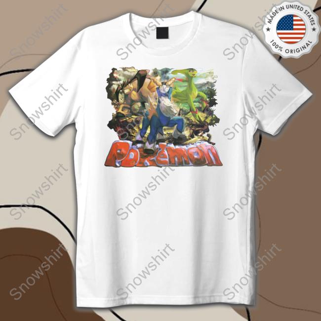 Cobalion Terrakion And Virizion Pokemon 2011 Shirt