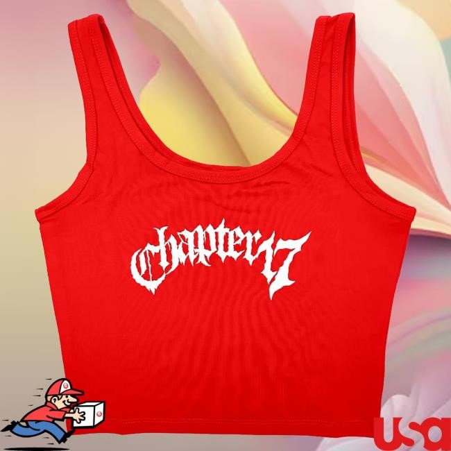 Official Chapter 17 Records Store Ouija Macc Chapter 17 - Women's tank - Crop Top - Red Shirt