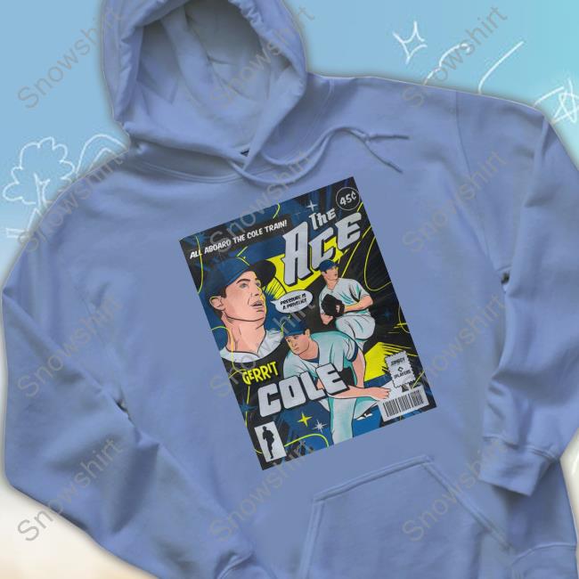 Gerrit Cole The Ace Comic Edition Crewneck Sweatshirt Gerrit Cole The Ace Comic Edition Long Sleeve Shirt