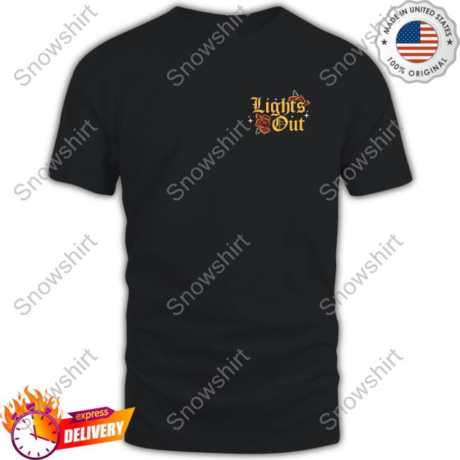 Official Lights Out Podcast Merch Store Candle Flash T-Shirts Lights Out Clothing Shop