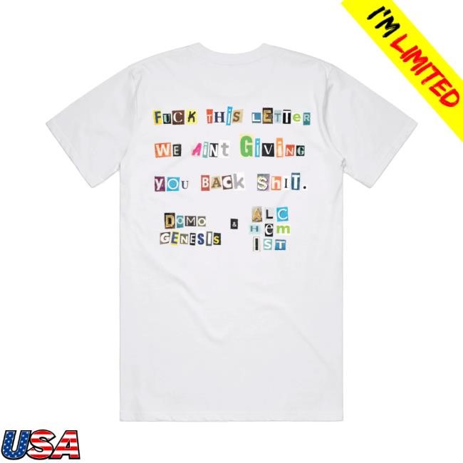 ALC Records Ransom Note Short Sleeve Tee ALC Records