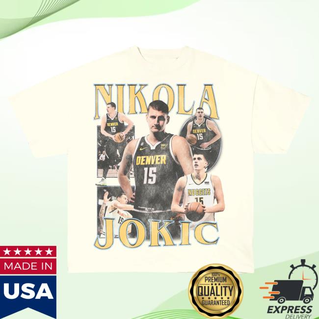 Official Game Changer Nikola Jokic 2 Shirt New Ivory GameChanger