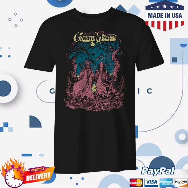 Official Cutloose Merch Crown Lands Wizards Tee Shirt