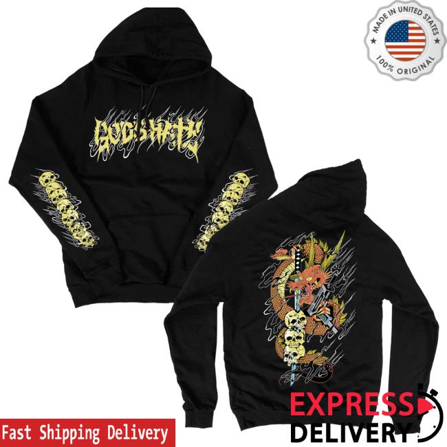 God's Hate Dragon Uzi Hooded Sweatshirt Hoodie Closed Casket Activities God's Hate Dragon Uzi Hooded Sweatshirt New Hoodie Closed Casket Activities