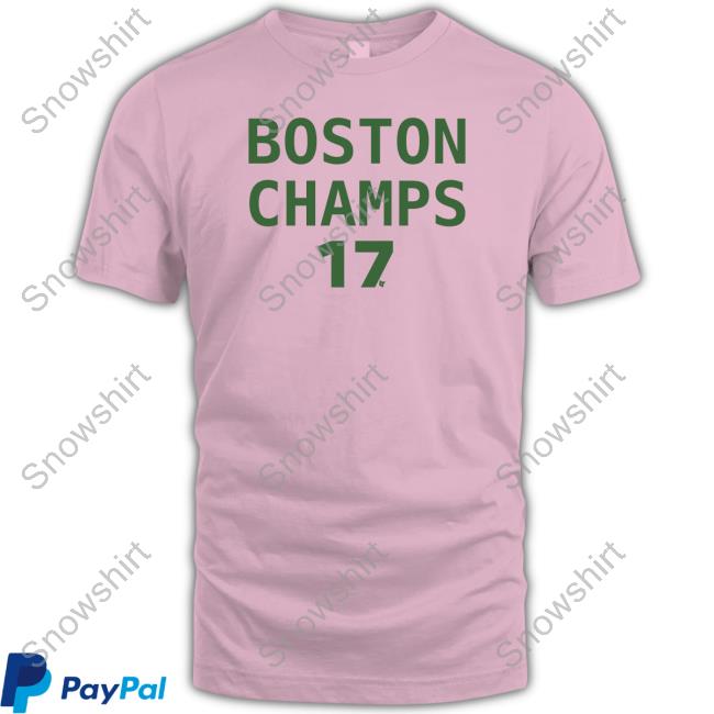 Official Boston Champs 17 Shirt