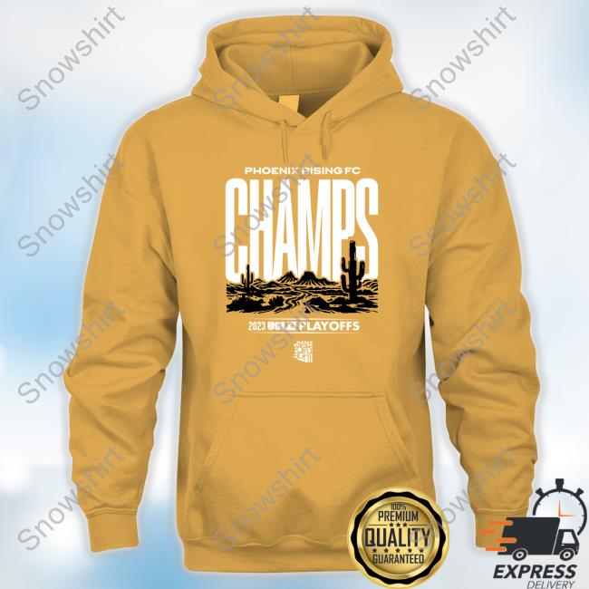 Official Rising Fc Shop Phoenix Rising State Forty Eight 2023 Usl Champions Hoodie Rising Fc Shop Phoenix Rising State Forty Eight 2023 Usl Champions T Shirts
