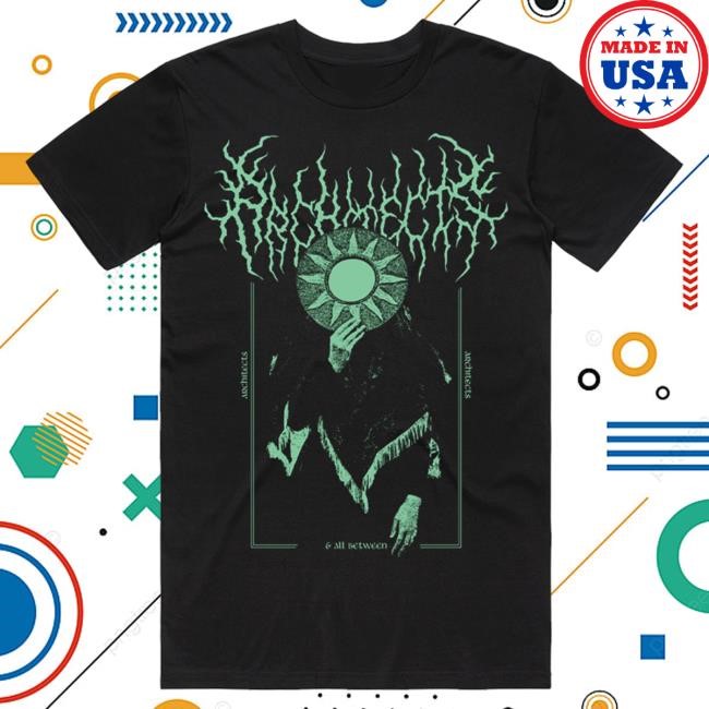 Official Architects Merch Store Shop Architects Occult Glow In The Dark Black T Shirt