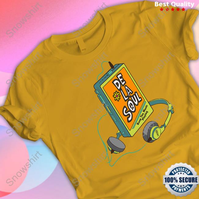 De La Soul Keep The Music Playing T Shirt Keep The Music Playing Tee Shirt