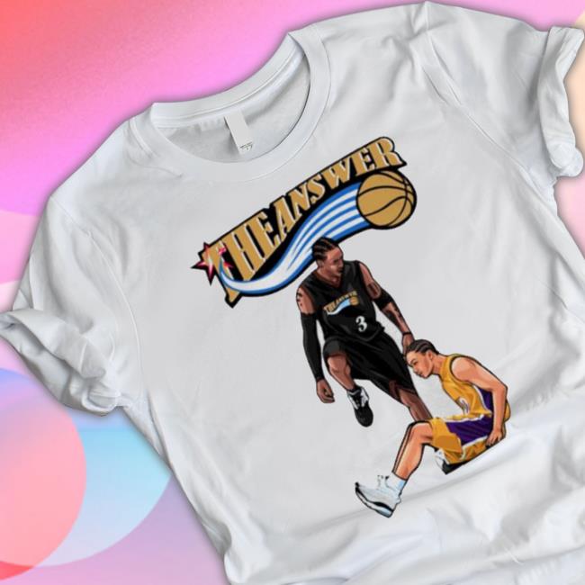 Awesome Allen Iverson The Answer Crewneck Sweatshirt