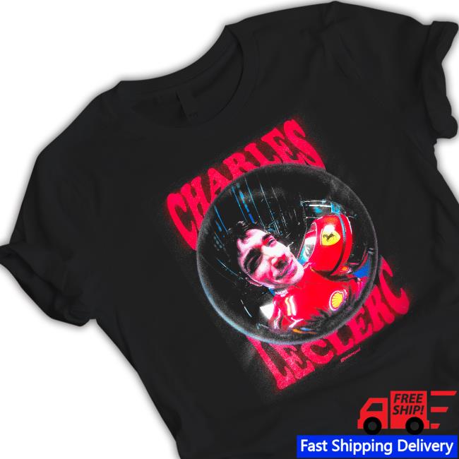 Charles Leclerc @Leclercpsd Top Shirt Scuderia Ferrari Racing Team