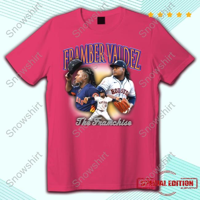 Framber Valdez Wearing A Framber Valdez Shirt Official Framber Valdez Long Sleeve T-Shirt