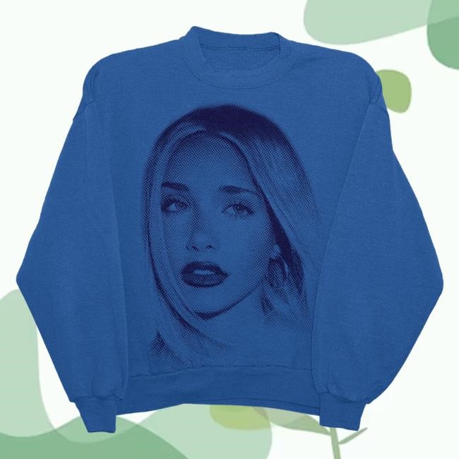 Official Store Nessa Barrett Merch Nessa Blue Crewneck Sweatshirt