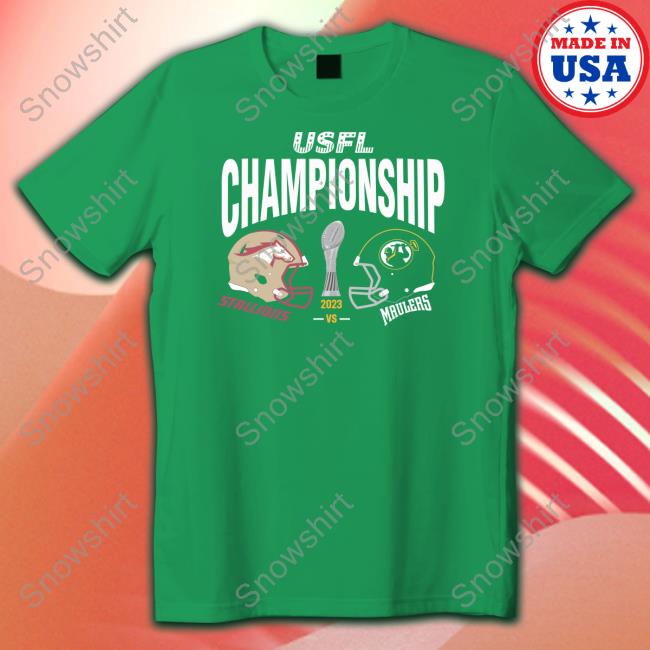 USFL Championship Birmingham Stallions Vs Pittsburgh Maulers Match Up Sweatshirt USFL Championship Birmingham Stallions Vs Pittsburgh Maulers Match Up Shirts