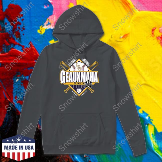 Lsu Tigers Ncaa Baseball Division I National Champions Geauxmaha 2023 T Shirt Official LSU Tigers 2023 NCAA Men's Baseball College World Series Champions Omaha T-Shirt