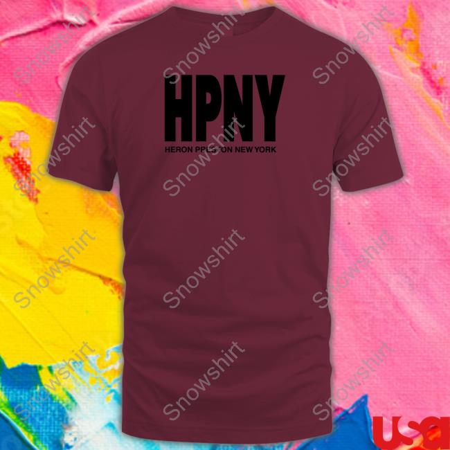 HPNY Heron Preston New York Sweatshirt HeronPreston HPNY Heron Preston New York Tank Top HeronPreston