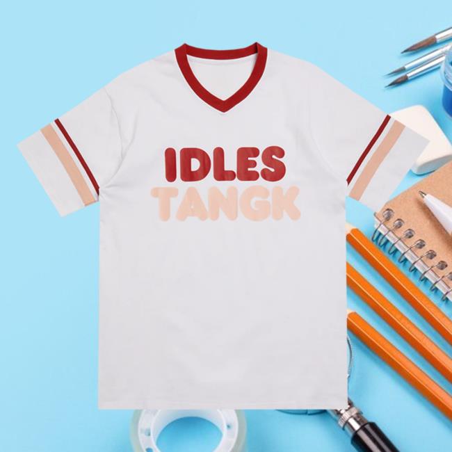 Official Idles Band Merch Store Shop Tangk V-Neck Popover Shirt IdlesBand
