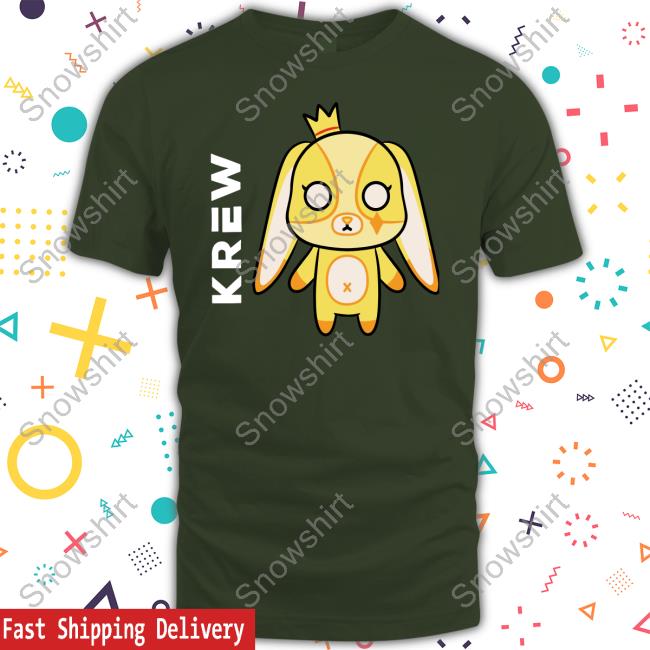 Krew District Merch Gold Teddy Tee Krew District Merch Gold Teddy Shirt
