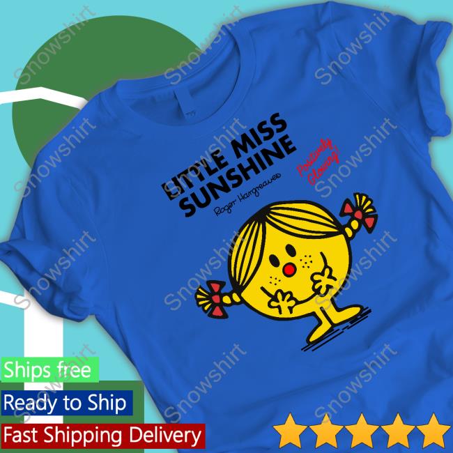 Official Little Miss Sunshine Shirt Comic ReLief Red Nose Day Little Miss Sunshine Shirt