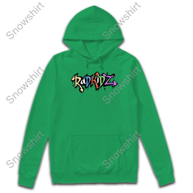 Radffitti Radkidz Shirt Radkidz Radffitti Shirt Radkidz Clothing Neon Orange