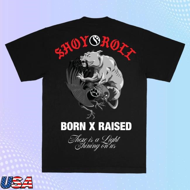 Official Born X Raised Merch Born X Raised + Shoyoroll Balance Top Shirt: White BornXRaised