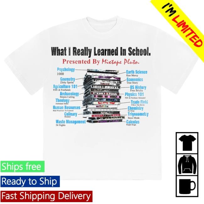 Mixtape Pluto What I Learned In School S/S Tee – Future | Official Store