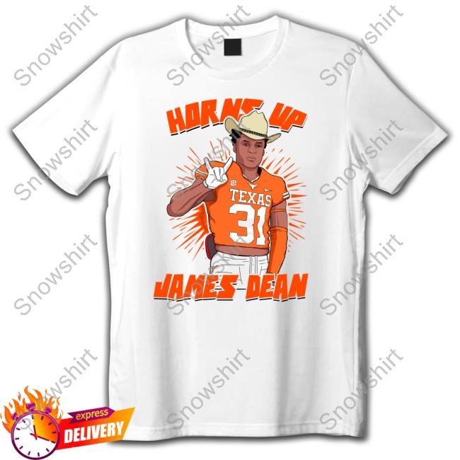 Official James Simon Horns Up Jeams Dean T-Shirt