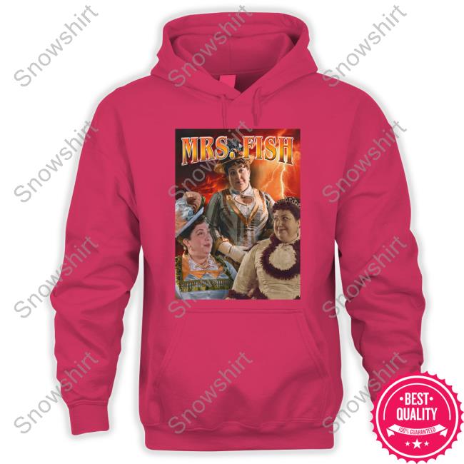 Official Mummy Dearest Podcast Shop Mrs Fish Shirt