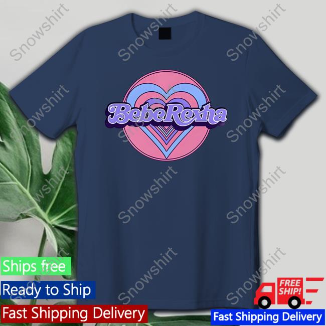 Bebe Rexha Hearts Custom Ringer Tee