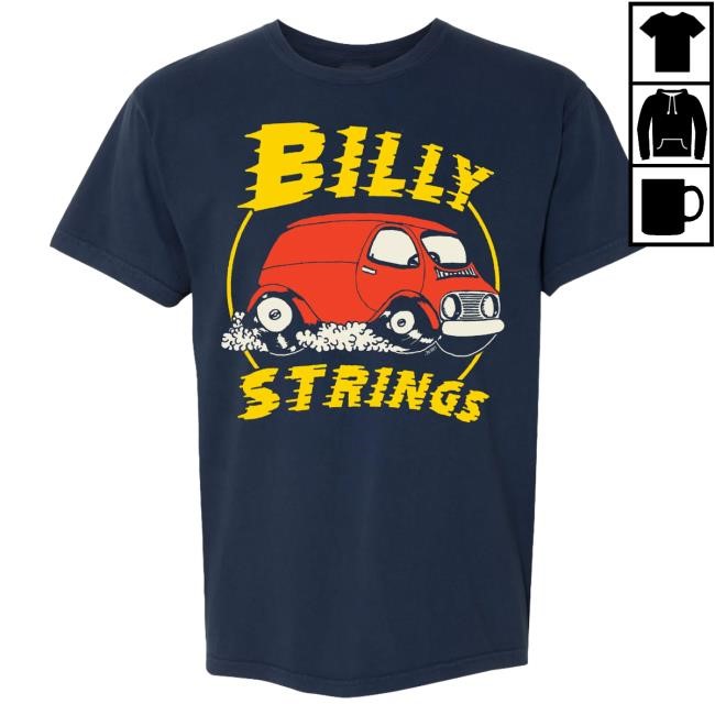 Official Billy Strings Merch Store Shop Billy Strings Van Attractive Shirt (Perry Shall)