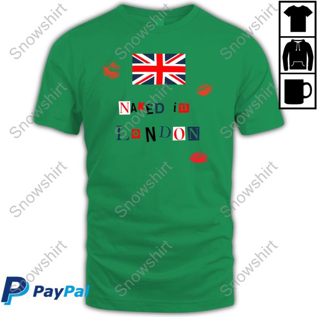 Naked In London Tee Official Iamchappell Roan Merch Naked In London Tee