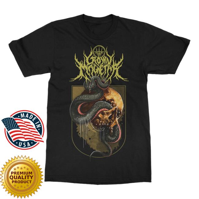 Official Indie Merch Store Shop Crown Magnetar "Snake Skull" Attractive Shirt IndieMerchStore