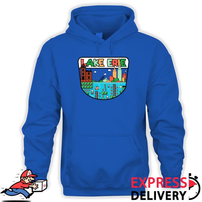 Official Super Lake Erie Royal Sweatshirt Official Super Lake Erie Royal Cap