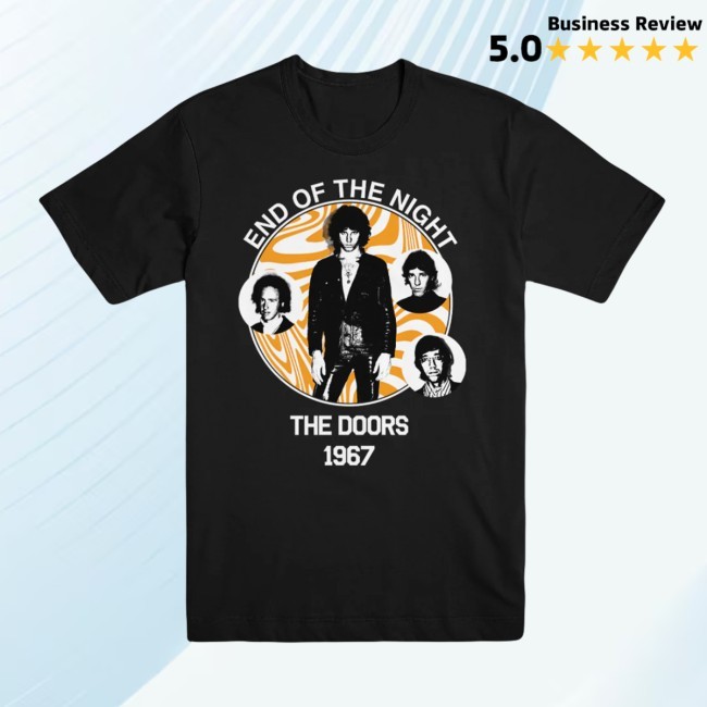 The Doors End Of The Night Shirt The Doors Merch Store