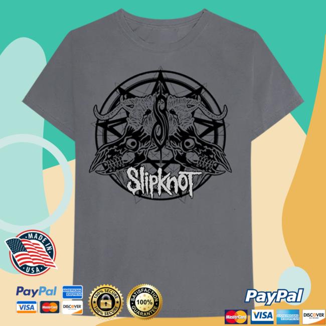 Official Slipknot Merch Store Slipknot Mirrored Goat T-Shirt Slipknotmerch Apparel Clothing Shop