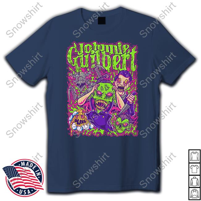 Official Johnnie Guilbert Haunted Ghouls Tee Shirt