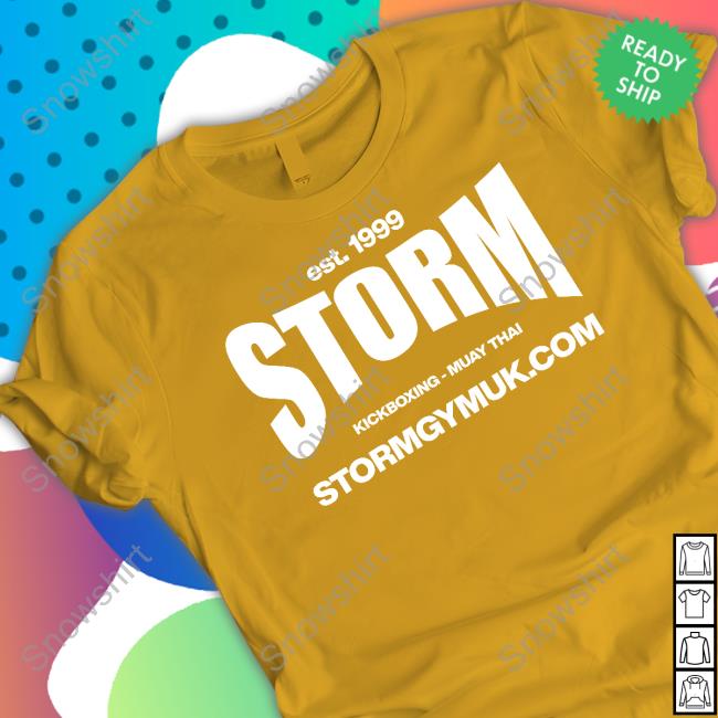 Official Andrew Tate Updates Storm Kickboxing Muay Thai Gym Talisman Shirt