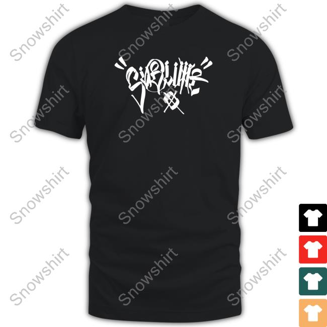 Official Sublime X Chaz Script Hot Shirt - Black
