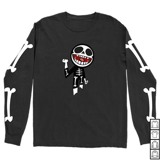 Gorillaz Official Store Bonesy Long Sleeve Shirt