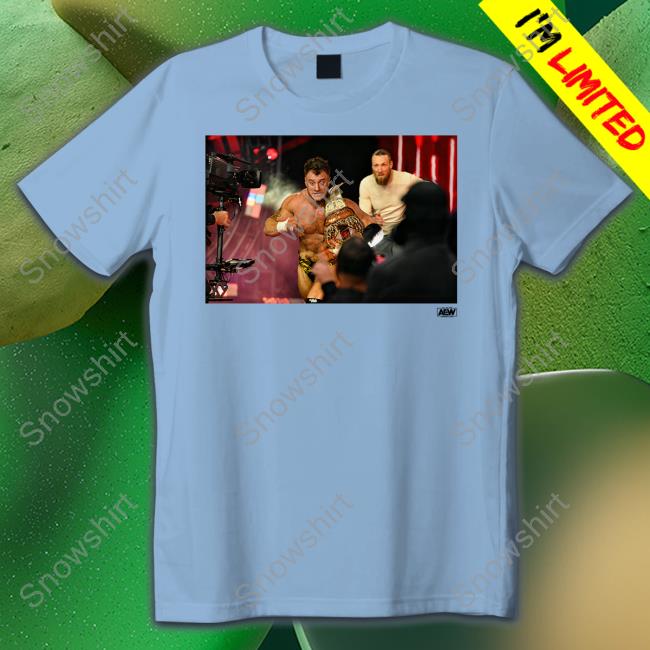 Maxwell Jacob Friedman MJF Vs Bryan Danielson Running Scared Shirts AEW
