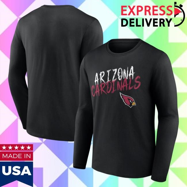 Arizona Cardinals Hustle Long Sleeve Tee Vintage NFL Fan Us