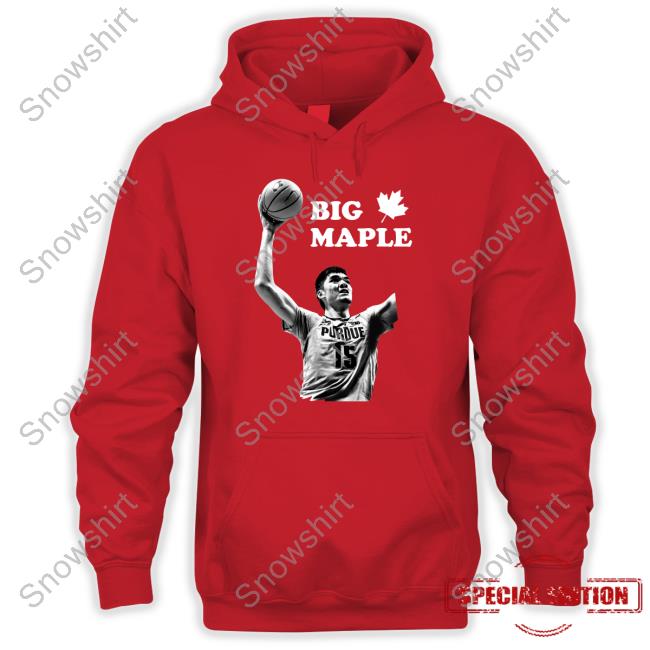 Zach Edey Big Maple He Ain't Just Tall Eh Tee